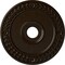 Ekena Millwork Wreath Ceiling Medallion (Fits Canopies up to 6"), Hand-Painted Bronze, 21 1/8"OD x 3 5/8"ID x 7/8"P CM21WRBZS - alternate 1